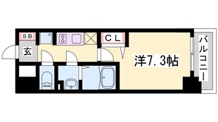 プレサンスTHE神戸の物件間取画像